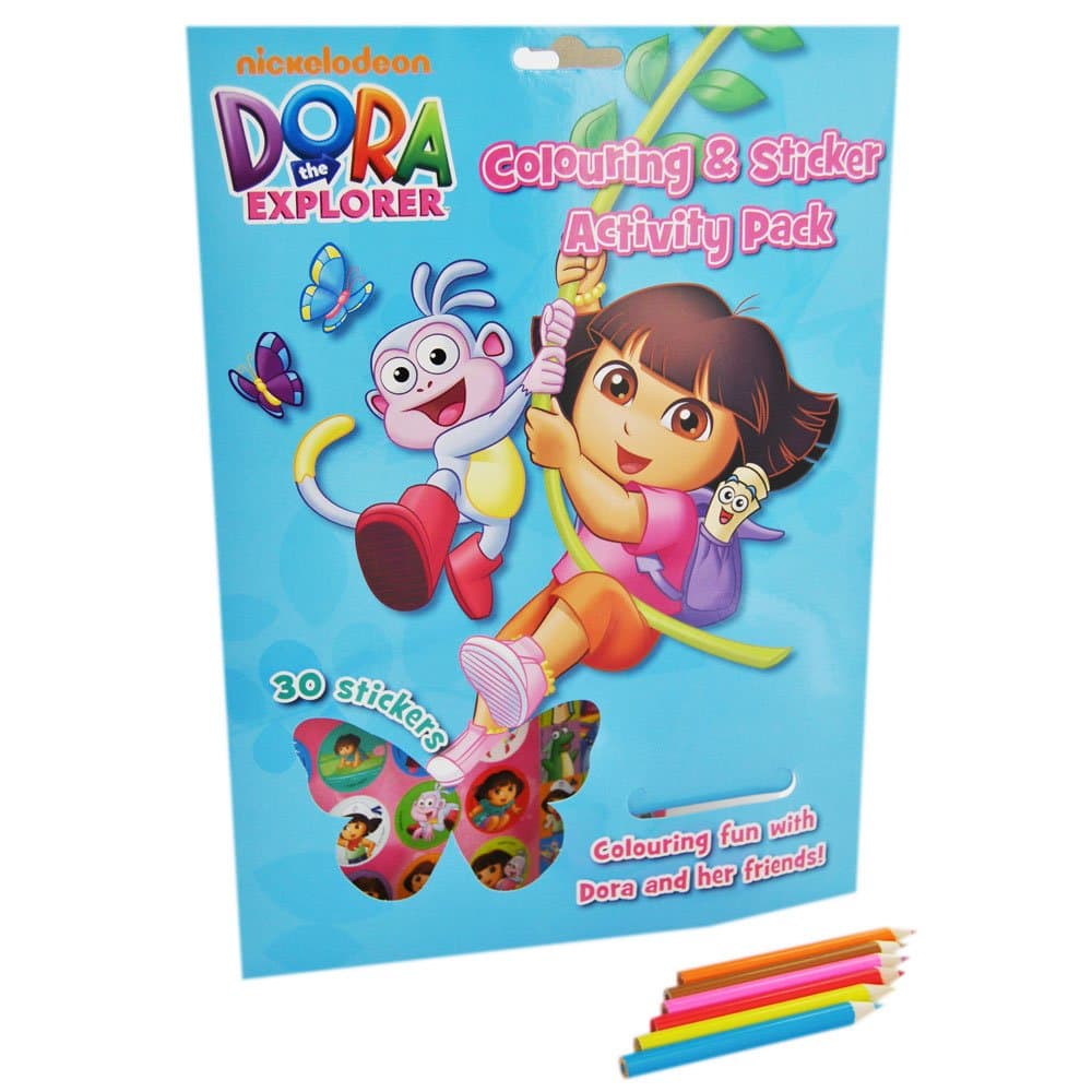 Dora the Explorer Colouring: Sticker Activity Pack
