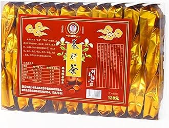 FullChea - Liver Detox Tea - 30 Teabags Herbalism Traditional Chinese Liver Cleanse Tea - Including Chrysanthemum, Jasmine, Mulberry Leaf, Momordica Grosvenor, Yine Abrus
