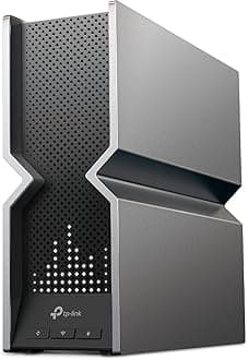 TP-Link Tri-Band BE19000 WiFi 7 Router (Archer BE800) | 12-Stream 19 Gbps | 2 × 10G + 4 × 2.5G Ports | LED Screen | 8 High-Performance Antennas | VPN, Easy Mesh, 4×4 MU-MIMO, HomeShield, Private IoT