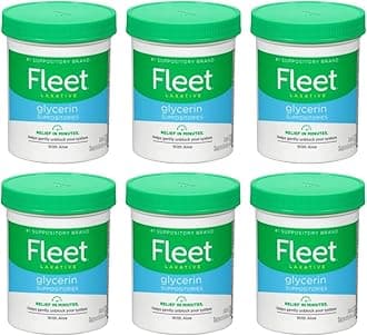 Special Pack of 6 Glycerin Support Adult Fleet 50 per Pack