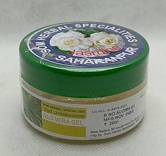 SOM Aloe Vera Gel with Jasmine Natural Moisturizing Skincare Product