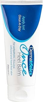 Dermatonics Once Heel Balm - Long-lasting Relief for Rough, Dry, and Callused Heels and Feet | Paraben-free and Clinicaly Proven | Visible Result in 8 Days | 200 ml
