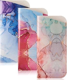 3 Pack Reading Glasses Pouch - Soft Eyeglasses Bag Portable Cloth Eyewear Case