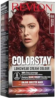 COLORSTAY tinte color permanente #6,6-rojo intenso 4 u