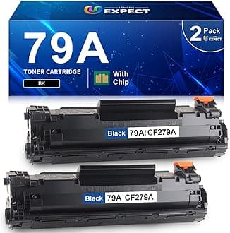 LEMERO UEXPECT 79A Black Toner Cartridge Compatible Replacement for HP 79A CF279A Toner for Laserjet Pro M12w M12a MFP M26nw M26a Printer (Black, 2-Pack)