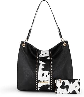 Hobo Bag for Ladies Shoulder Handbags with Back Pocket