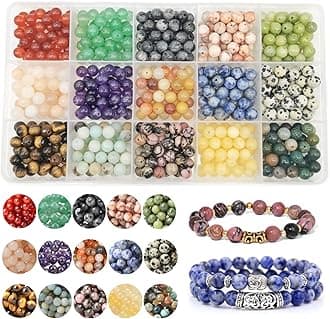8mm 480pcs Natural Beads Set