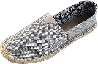 Alexis Leroy Women's Flat Espadrilles Canvas Shoes Slip on Espadrilles
