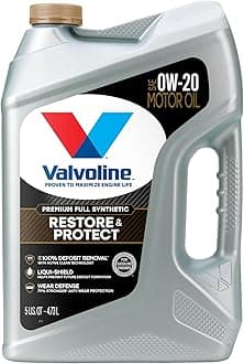 Restore & Protect Full Synthetic 0W-20 Motor Oil 5 Quart
