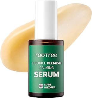 Licorice Blemish Calming Serum 40ml - Korean Beauty Skin Brigtening, Impproving Skin Tone, Soothing Revitalizing, Vegan & Cruelty Free, Blemish & Pigmentation Treatment for Sensitive Skin