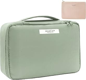 Travel Makeup Bag Cosmetic Bag Makeup Bag Toiletry bag for women and men, Green, Fashion
