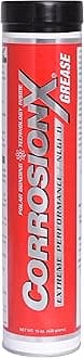 Grease, NLGI #2 Overbased Calcium Sulfonate Complex Grease, Saltwater Resistant Extreme Pressure Lubricant for Marine, Automotive & Industrial Applications, 15oz Tube