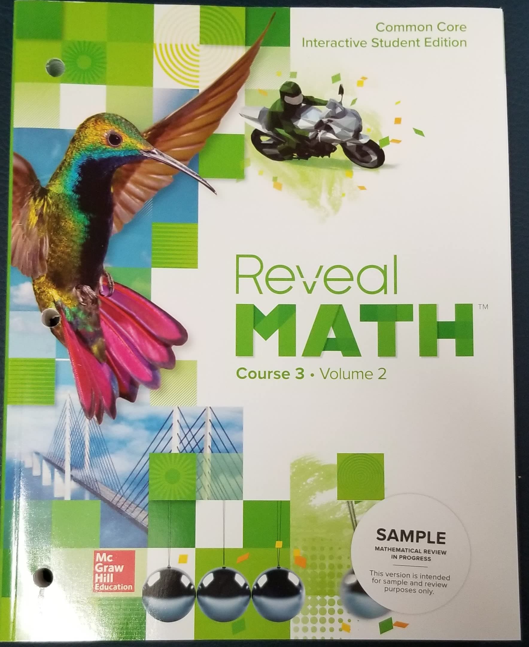 Reveal Math Course 3, Interactive Student Edition, Volume 2 Perfect Paperback