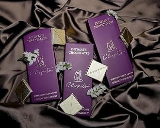 Intimate Chocolate Bars For Couples Uplifting Mood Vitality More Desire & Enjoyment Best Gift Set for Men's & Women's Couples Vegetarian And Gluten-Free 60g (Pack of 3)