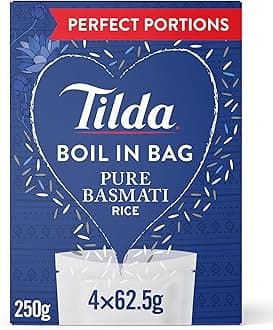 Tilda Boil in the Bag Basmati Rice 62.5g x 4