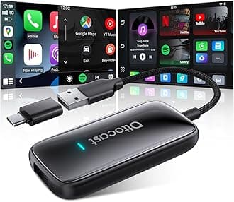 OTTOCAST Play2Video Ultra CarPlay Ai Box & Wireless CarPlay & Android Auto Adapter 3 in 1, Magic Car Video Box Support Netflix, YouTube, IPTV, Prime Video, Tiktok, Disney+ etc for Wired CarPlay Cars