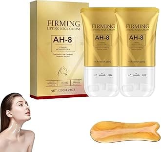 atnayoAH-8 Firming Neck Cream,AH 8 Firming Lifting Neck Cream for Reduce Wrinkles Fine Lines and Double Chin