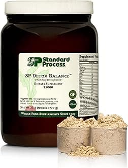 Standard Process SP Detox Balance - Detox Cleanse with Pea Protein, Iron, Magnesium & Choline - Vegan, Non-Dairy & Gluten-Free - 28 oz