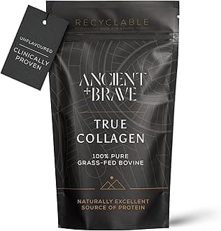True Collagen 200g - Bovine Collagen Powder - 100% Hydrolysed Collagen Peptides (Type I) - High Protein, Fasting & Keto Friendly - Neutral Tasting - 30 Day Supply