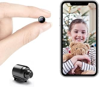 2023New Smallest Wireless WiFi Camera,HD1080P Spy Camera,Smart Home Camera,Portable Baby Monitor Camera,Pet Camera with Night Vision,Motion Detection,Cloud Storage for Security with iOS Android APP