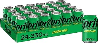 Sprite No Sugar 24 x 330ml Cans