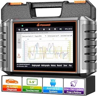 FOXWELL NT710 Fit for BMW Full Diagnostic Tool with All Service Reset Bi Directional Control Fit for BMW Scanner Diagnostic Tool ECU Coding Programmer Upgrade NT510 Elite Fit for BMW OBD2 Code Reader