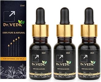 Men's 100% Pure & Natural Oil (15ml) (Pack of 3)