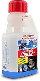 NanoBorTeX Additive for AdBlue® - SCR Cleaner Against Crystal Formation and Cleans the SCR System, Improves the Performance of the Catalyst and Ensures Effective Exhaust Gas Cleaning - 125 ml for 50 L
