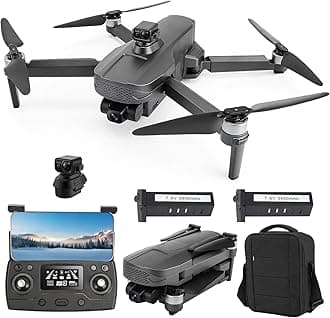 011RTS Drone with 4K Camera for Adults, 9800ft 5Ghz FPV Transmission,GPS 3-Axis Gimbal Quadcopter with EIS Camera,Obstacle Avoidance, 56Mins Long Flight Time,Brushless Motor,Auto Return Home