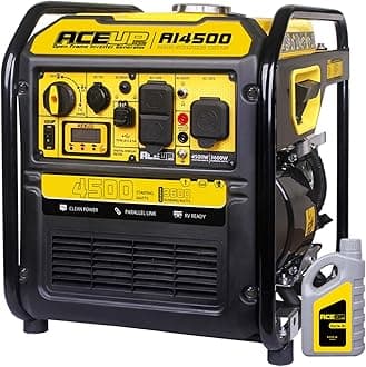 4500 Watt Inverter Generator 223CC, Gas Powered Generator for Home Use, Camping, EPA Compliant
