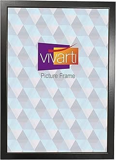 Vivarti Thin Matt Black Box Picture Photo Frame 30 x 40 cm