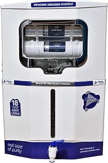 MCLORD Aqua Novo Delux by Mclord | 18 liter Storage Tank | RO+U.V+Copper with Zinc+TDS Controller+Activated Carbon | Suitable For All Type Of Water for Home and Office (RO + COPPER WITH ALKALINE)