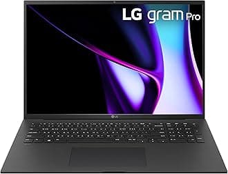 gram Pro 17-Inch Thin and Lightweight Laptop Intel Evo Edition - AI-Enabled Intel Core Ultra 7 Processor Windows 11 Home 32GB RAM 2TB SSD - Black