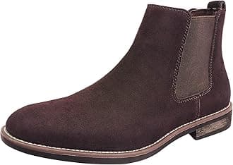 Men's Leather Chelsea Ankle Boots, Work and Fashion, Walking and Comfort Casual Business Shoes