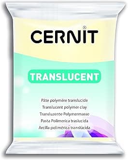 CERNIT Transparant Clay 56g, Night Clow, 7 x 5.5 x 1.5 cm