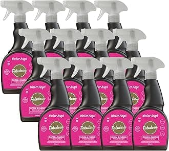 Multi Purpose Room and Fabric Antibacterial Disinfectant and Sanitising Cleaning Spray, 350ml, 12 Pack, Winter Angel