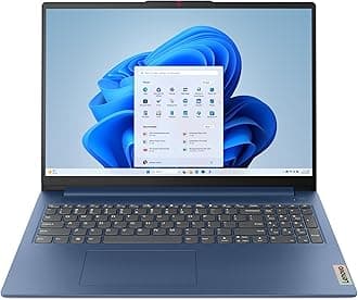 Lenovo IdeaPad Slim 3 | 15 inch Full HD Laptop | Intel Core i3-N305 | 8GB RAM | 256GB SSD| Windows 11 Home in S mode | Abyss Blue