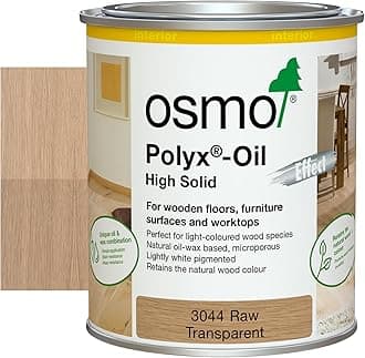 Osmo Polyx®-Oil Effect- Hard Wax Oil 3044C, Raw Matt, 750ml - Durable Wood Oil for Wooden Furniture, Water-Resistant Floor Wax, Wood Treatment & Wood Finish - Ideal for Oak, Pine, Spruce, Beech & More