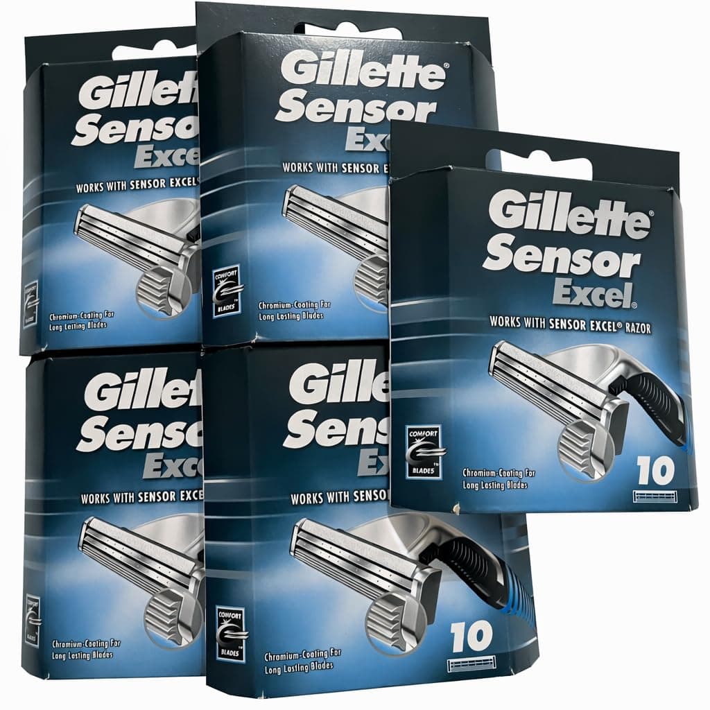 Gillette Sensor Excel Refills - 50 Cartridges