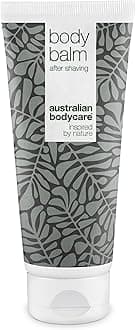 Australian Bodycare Body Balm for Women & Men 200ml | Tea Tree Oil Aftershave for Ingrown Hairs, Razor Bumps and Razor Burn | Immediate Relief after Shaving | Perfect for Body Hair Removal and Shaving