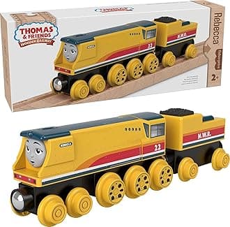 Fisher Price - Thomas and Friends Wood Rebecca Engine & Car