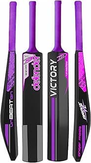 Victory Defender Plastic Cricket Full Size Tennis Bat Series for All Age Group Tournament Plastic Cricket Series Standard Size (Defender Bat)