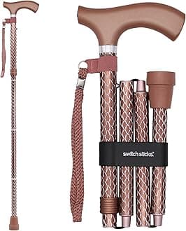 Switch Sticks Folding Walking Cane For Women & Men