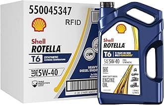 T6 Full Synthetic 5W-40 Diesel Engine Oil, 1 Gallon (3 Pack)