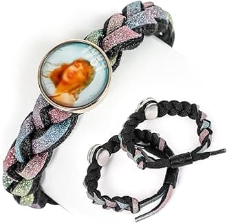 – Taylor Bracelet Gifts for Music Lovers, Adjustable Hand Woven Bracelet A Present for Fans Girl, Pay Tribute to Sister Music Lover Singer Fans