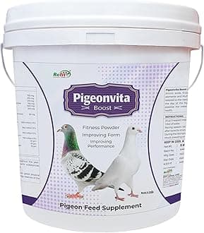 Refit Animal Care Fitness Powder Pigeon Feed Supplement - Form & Performance Booster for Pigeons, 5 kg, Pigeonvita