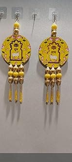 Urban Turtle Shubh Labh Pooja Decoration Items for Home Decor Door hangings,toran for Home Decoration, shubh labh Door Hanging, Corporate Gift, Diwali Gift, Home Decoration Diya (Big Size)