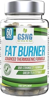 Fat Burner Weight Loss Pills – Metabolism Booster, Appetite Suppressant - Green Tea Extract Lean Slimming Diet Supplement for Men & Women - UK Premium Manufacture - 60 Vegetarian Capsules – GSNG