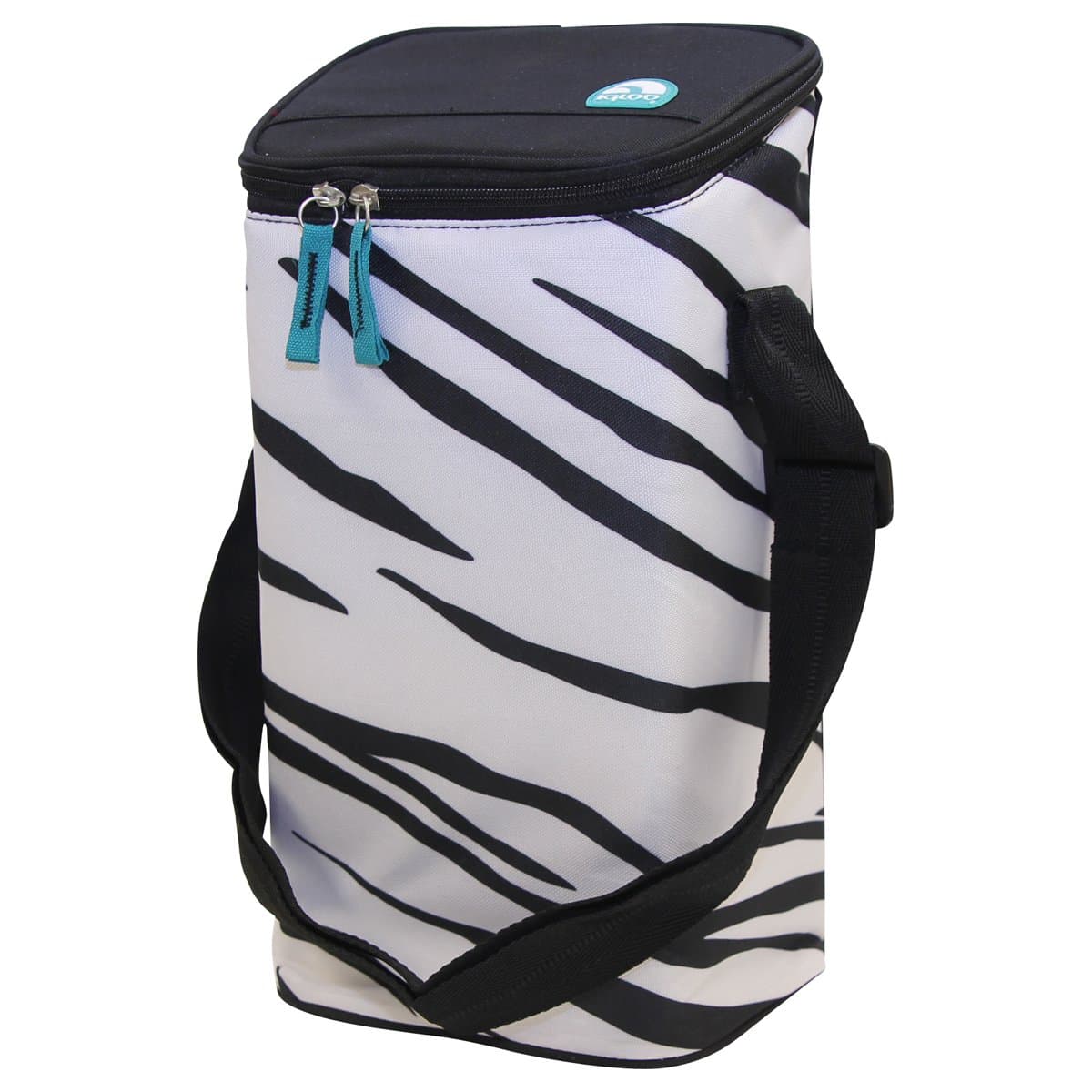 IGLOO 2 Bottle Wine Tote (Zebra) by Igloo