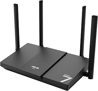 RT-BE50 BE3600 Dual-Band WiFi 7 Smart AiMesh Extendable Router - Black
